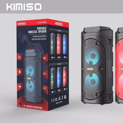 Kimiso SOLID Portable KMS-6681 Connected Speaker With Microphone Item | Buy Kimiso SOLID Portable KMS-6681 Connected Speaker With Microphone | SPOP Enterprise Global
